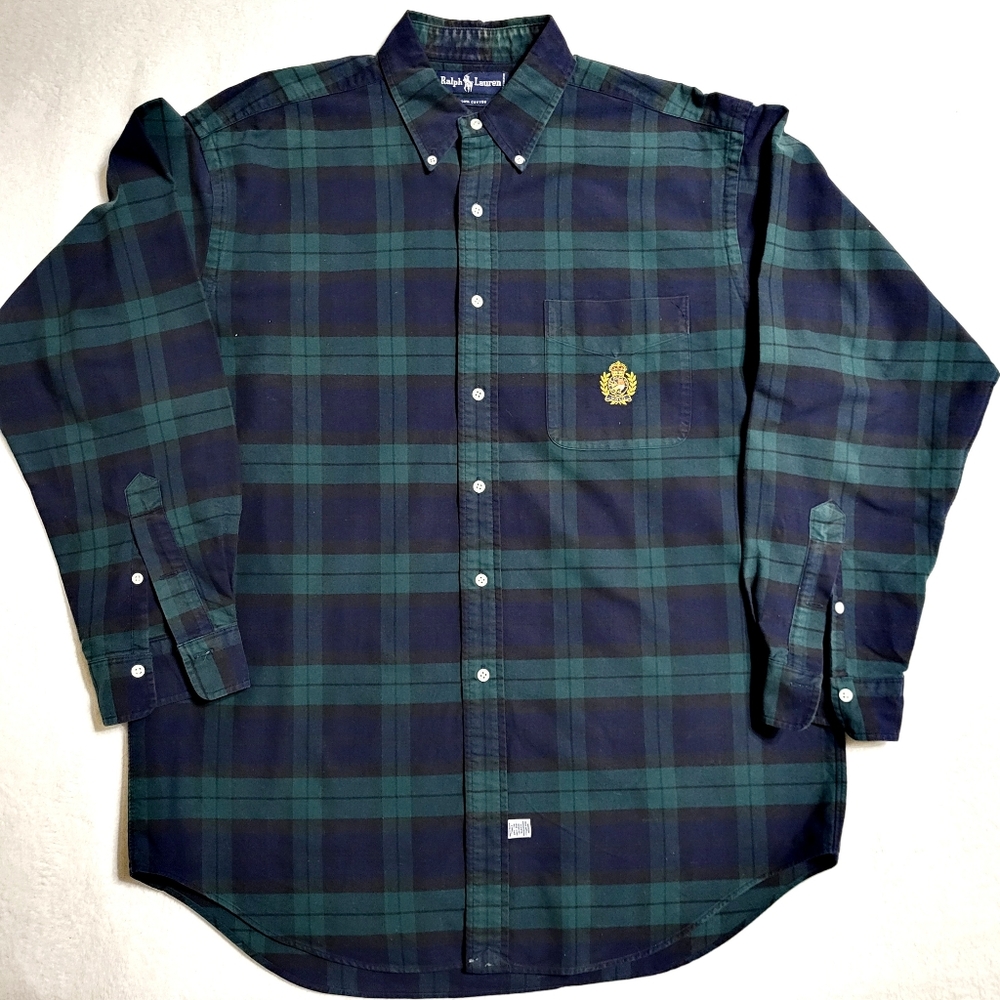 Ralph Lauren Plaid Cotton Shirt